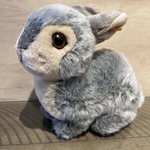 STEIFF Rabbit bunny ear tag plush stuffed animal stuffy vtg dossy plushie toy